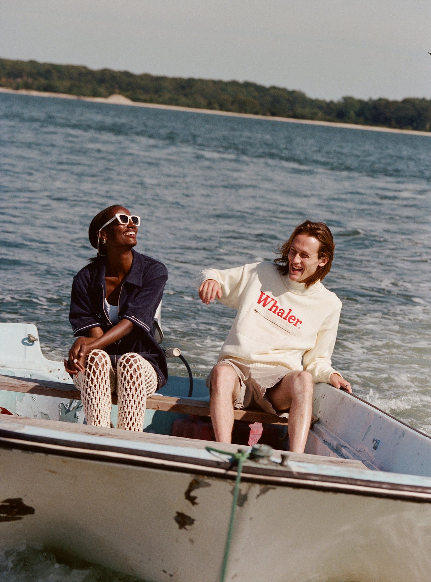 Customizable 'Boston Whaler' Sweater