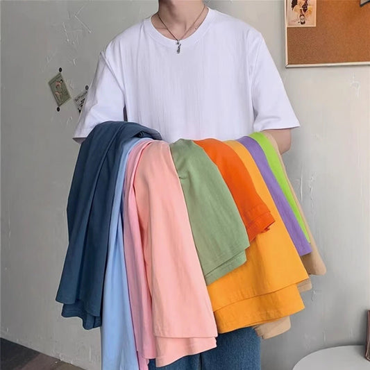 Men's Drop-Shoulder Relaxed Fit T-Shirt – 16 Colors