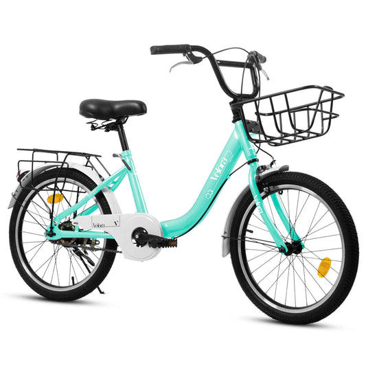 20" Kids Bike for Boys & Girls | Coaster Brake & V-Brake, Chain Guard & Rear Rack