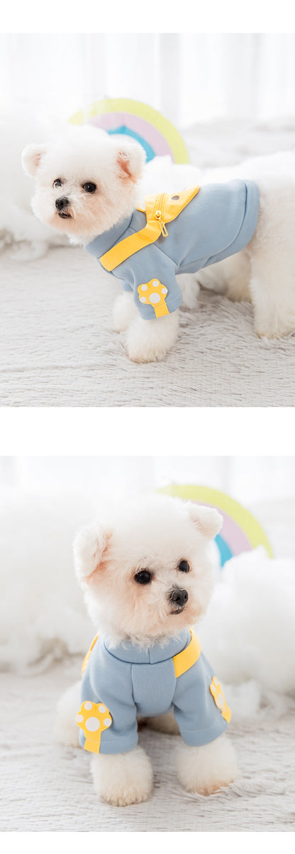 Cartoon backpack pet clothes