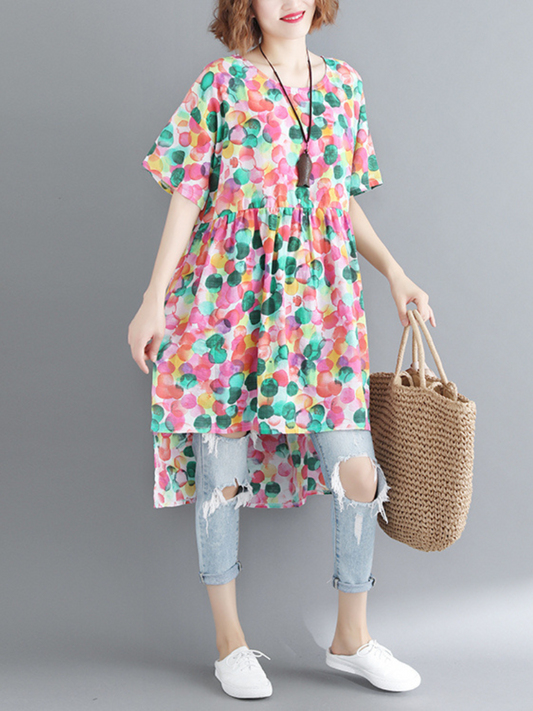 Stylish & Comfy Dots Pattern Women's Top | Eva Trends