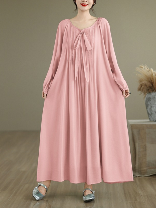 Elegant Flowy Loose A-Line Summer Dress for Women | Eva Trends