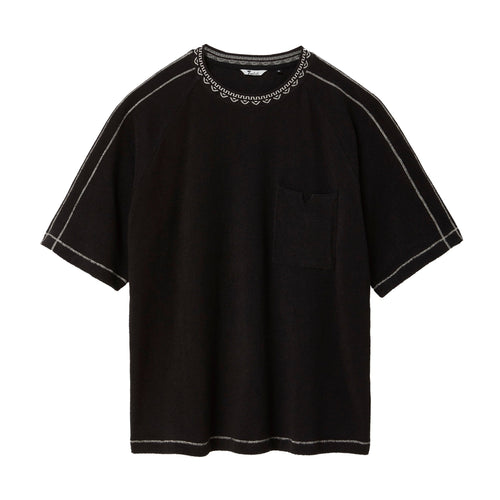 Raglan Terry Tee (Charcoal)