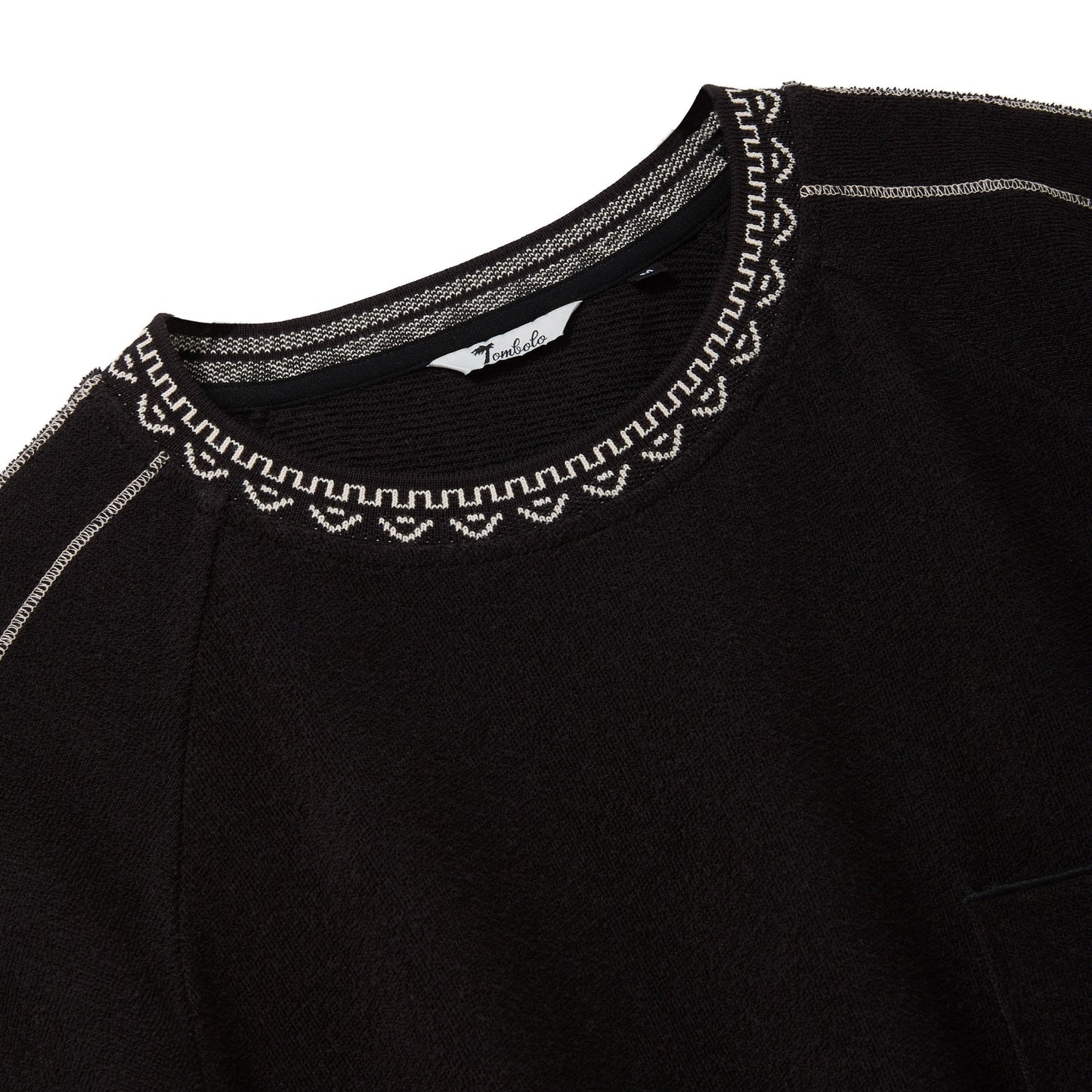 Raglan Terry Tee (Charcoal)
