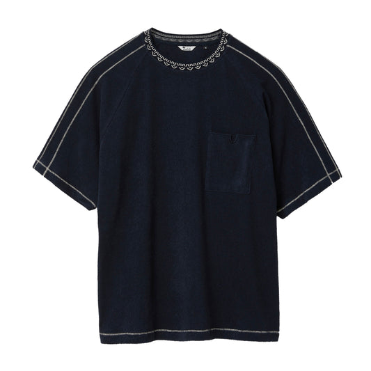 Raglan Terry Tee (Navy)