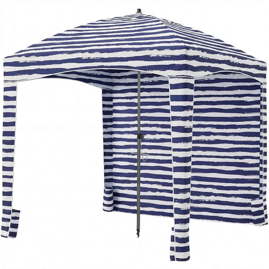 Beach Cottage - 6 Feet By 6 Feet, With Detachable Side Walls, A Simple Beach Sunshade Tent, Equipped With Storage Bags, Portable, UPF 50-- Standard