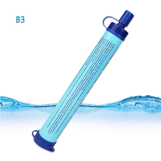 7-Stage Portable Water Purifier Straw – 99.9999% Filtration for Camping & Survival