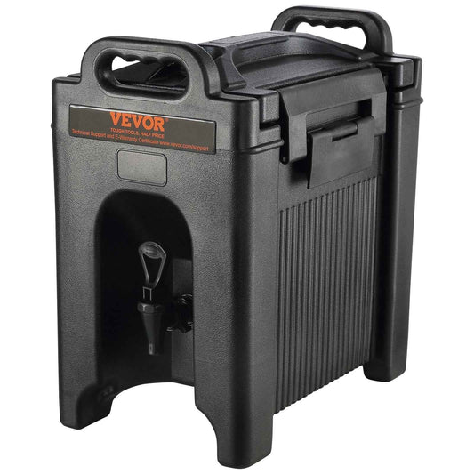 2.5-Gallon Insulated Beverage Dispenser | Hot & Cold, Two-Stage Spigot