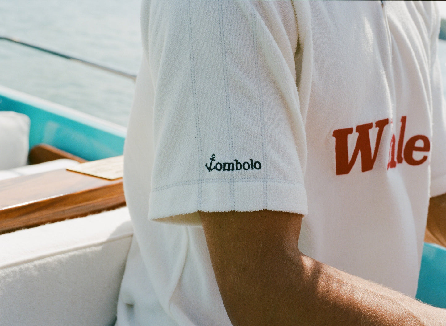 Customizable 'Boston Whaler' Raglan Terry Polo