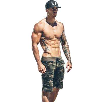 Men's Camouflage Training Shorts – Athletic Camo Shorts
