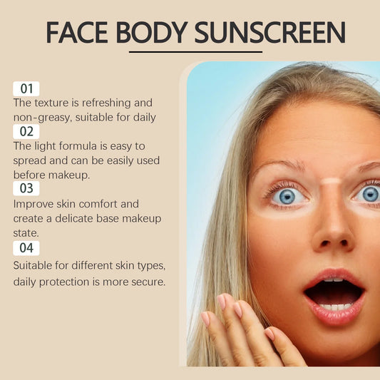 Hoygi 85g Beef Tallow Sunscreen Cream Spf50 Body Face Lasting Sun Protection Nourish Soothing Redness Refreshing Skin Sunscreen