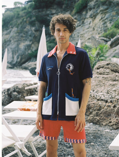 'Dive' Cabana Shorts x Hôtel Magique