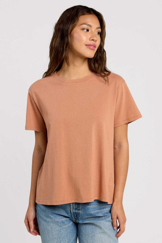 Vintage Cotton Everyday T-Shirt | Clay