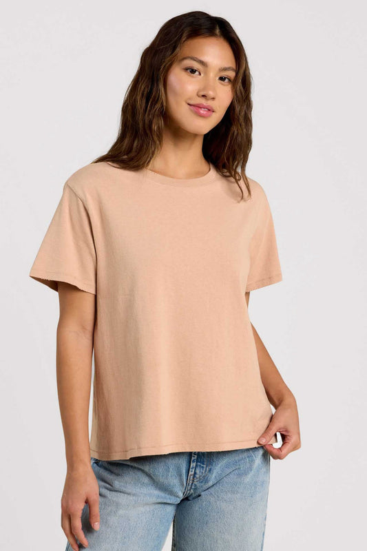 Vintage Cotton Everyday T-Shirt | Sand