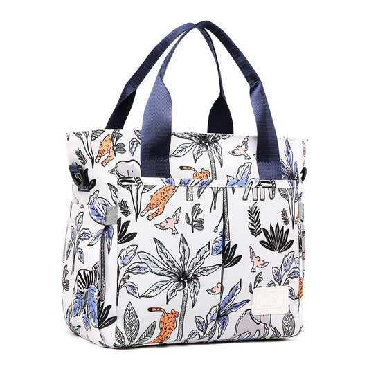 2026 New High Quality Cartoon Printing Mommy Shoulder Bag Waterproof Large Capacity Baby Bags