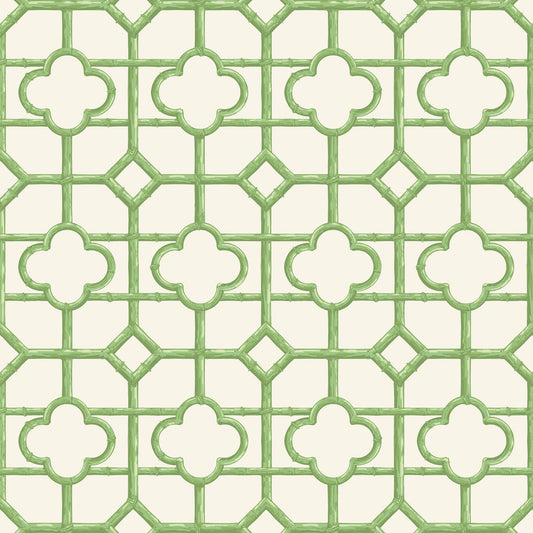 Green Shaded Bamboo Wallpaper
