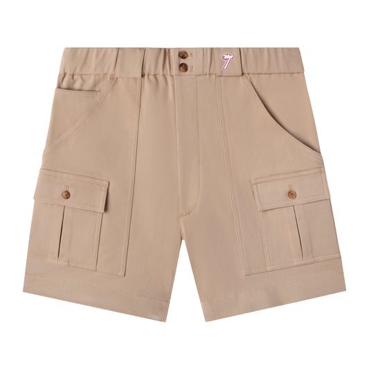 Stowaway Short Shorts (Khaki)