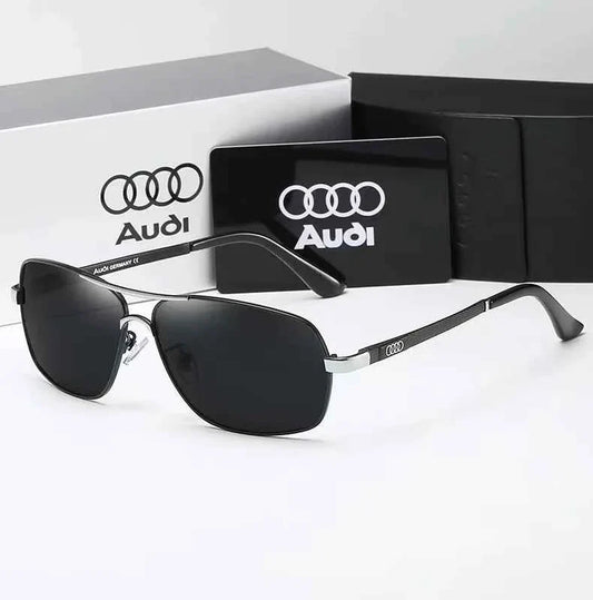 Audi Polarized UV400 Driving Sunglasses for Men/Women Square Frame Glasses Wholesale Gift for Auto Enthusiasts 557