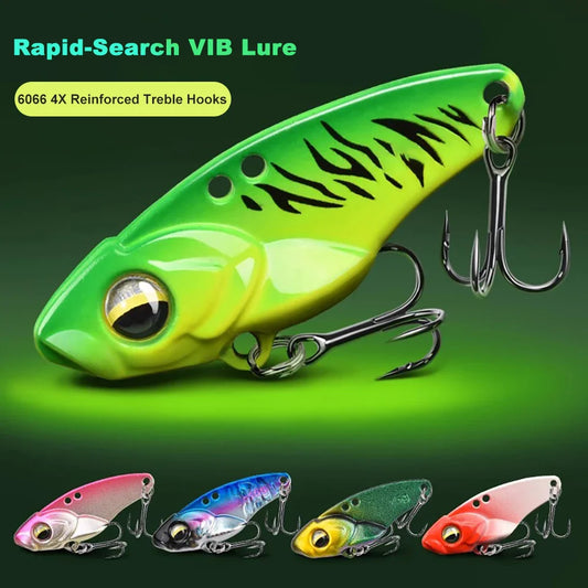 VIB Rattlesnake Iron Jig Fishing Lure – Long-Cast Hard Lure, 3.5g to 15g