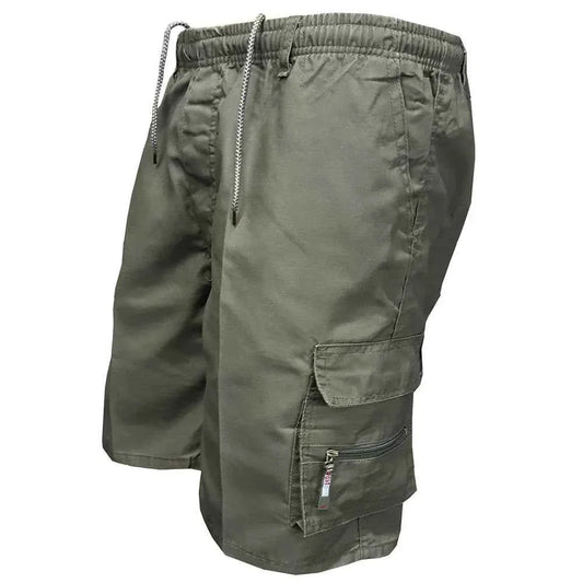 Men's Summer Tactical Cargo Shorts Military - Inspired Fashionable Pockets Camouflage for Jogging, Hiking & Work