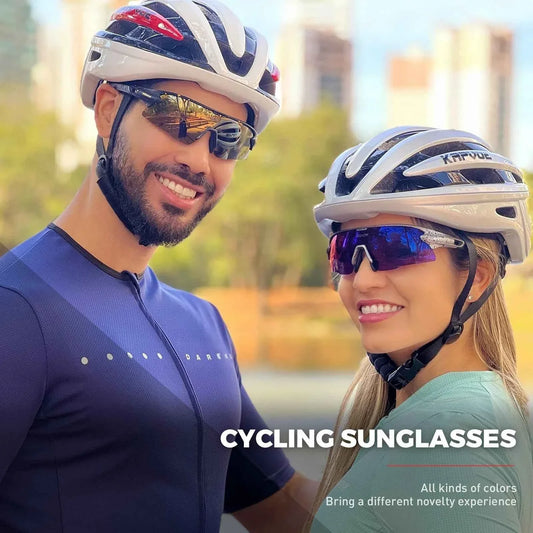 SCVCN New Sports Sunglasses Photochromic Cycling Glasses Mountain Bicycle Goggles MTB Road UV400 Protection Sun Eyewear for Man