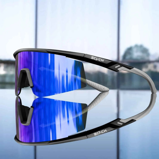 Scvcn New Cycling Glasses MTB Riding Skating Sunglasses Bike UV400 Polarized Fishing Goggles Man Woman Bicycle Eyewear 2026