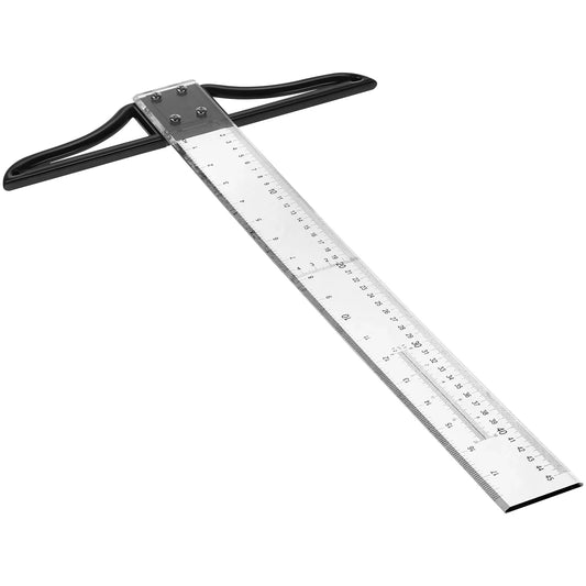18 Inch Ruler Drafting Tool Engineering Gauge Parallel Rule Clear Rulers Woodworking Scribe Edge Measurement Analysis