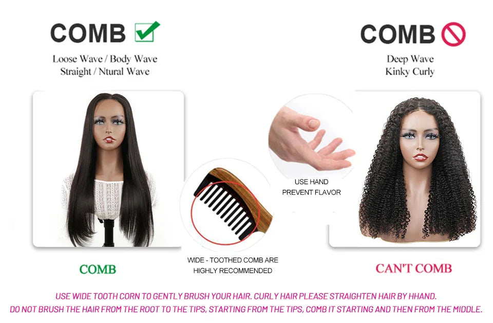 Brazilian Deep Wave Headband Wig Natural Hair 180% Density ISEE HAIR Deep Curly Headband Wig For Women Human Hair Wigs Scarf Wig