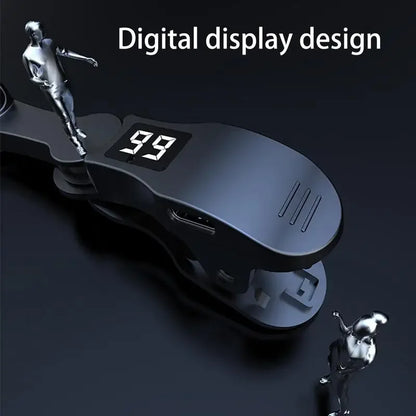 Auto Screen Clicker Mini Simulated Finger Phone Clicking Clicker Clip-on Video Live Liker Game Screen Touch Device for Phone App