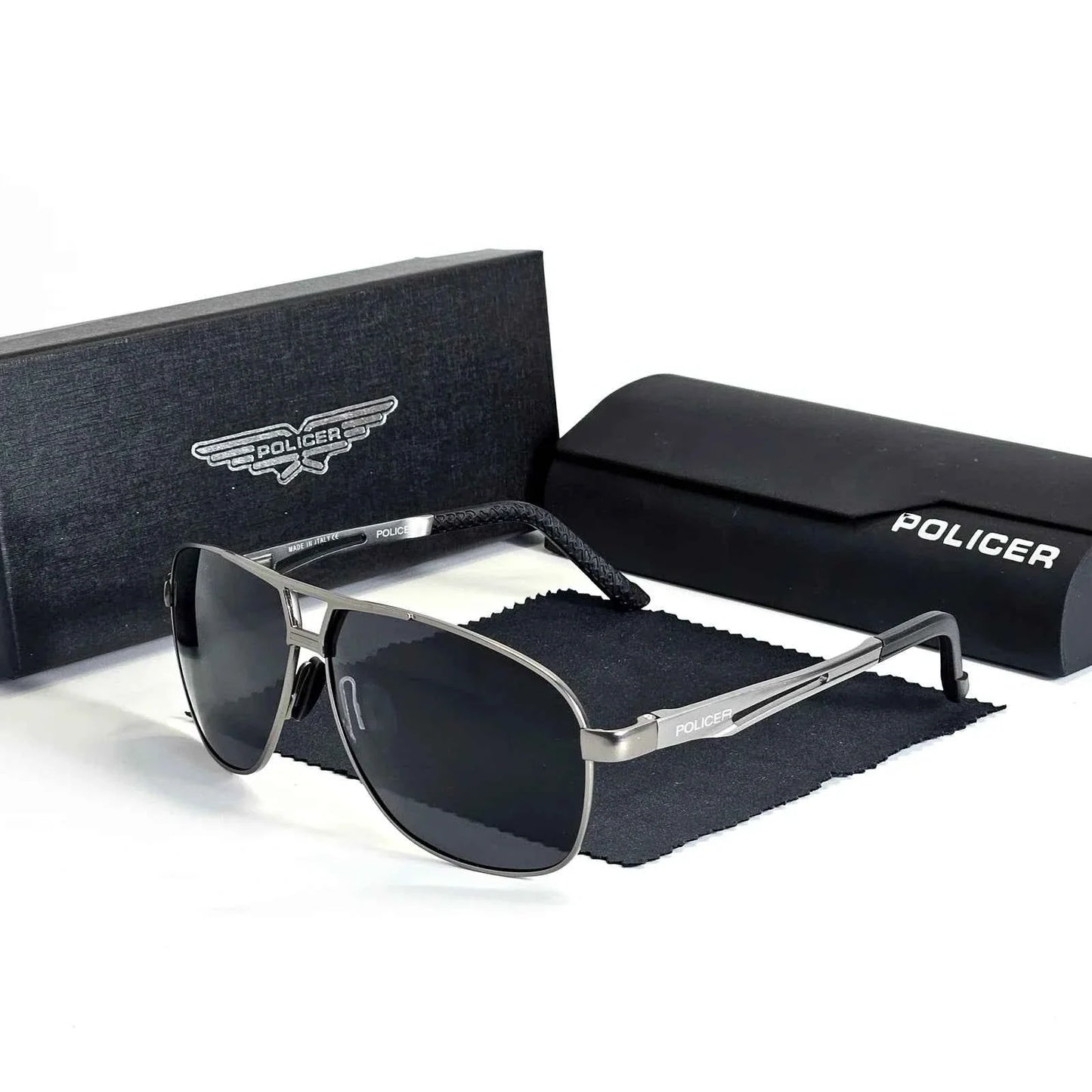 Audi Polarized UV400 Driving Sunglasses for Men/Women Square Frame Glasses Wholesale Gift for Auto Enthusiasts 557