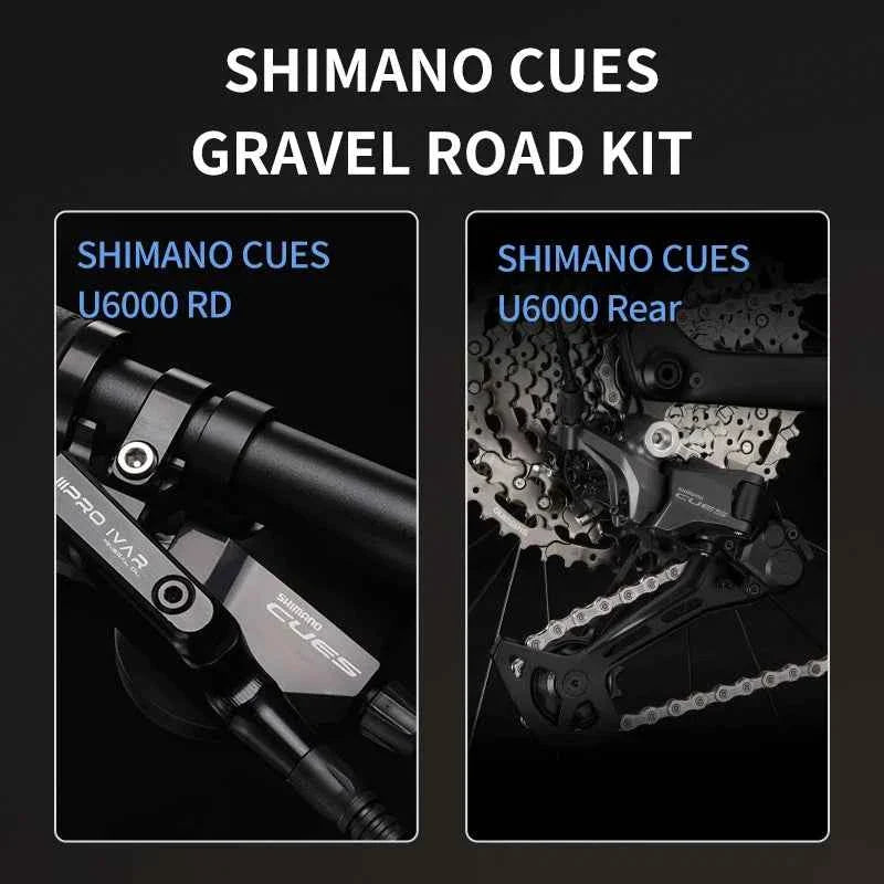 SAVA SF6 Carbon Fiber Gravel Road Bike All Terrain Suitable Off-Road Flat Handlebar Road Bicycle Oil Disc Bicycle Race Bike