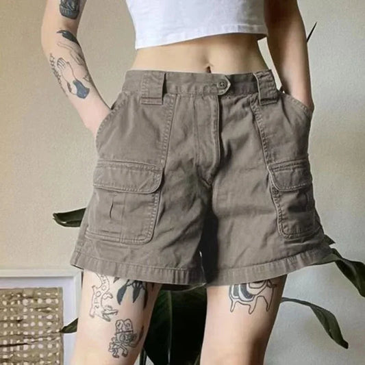 Comfy Shorts for Women Vintage Casual Short Pants Woman Outfits Design Streetwear Flowy Harajuku Fashion New In Stretchy Classic