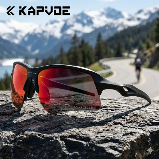 Fashion Polarized Sunglasses Men's Cool Mental Retro Luxury Glasses for Driving Fishing Cycling Travel Golf Women Bike Goggles