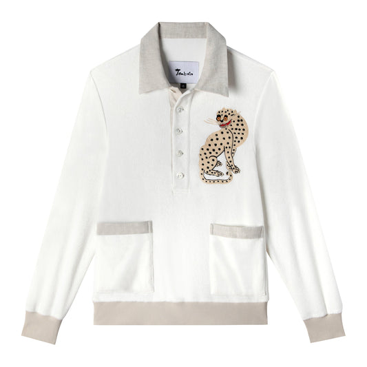 'Sun Leopard' Cabana (Long-Sleeve)