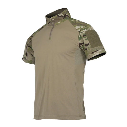 Men's Breathable Camo Hunting Shirt – Sweat-Wicking, Scratch-Resistant Outdoor Top