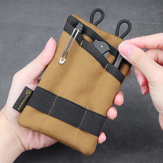 EDC Pocket Organizer Pouch – Oxford Cloth, 4 Slip Pockets, Compact & Lightweight