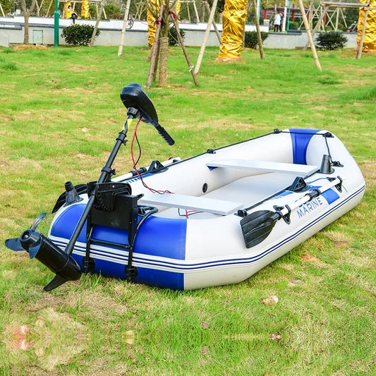 Inflatable Kayak Fishing Boat with Slats Bottom – PVC, 1–6 Persons (1.75–3.3m)