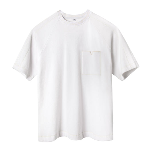 Raglan Terry Tee (White)