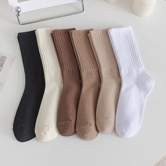 Autumn And Winter Sports Waist Middle Tube Socks For Men