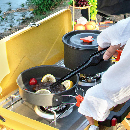 Aluminum Alloy Camping Cookware Set – 3 Piece