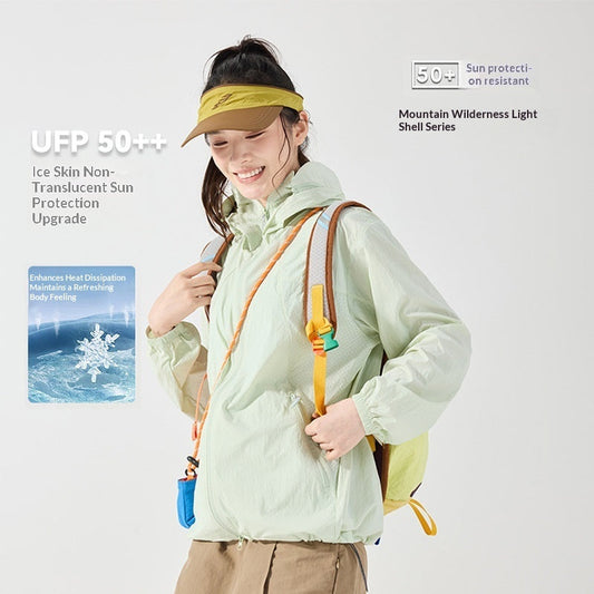 Unisex UV Protection Hooded Nylon Jacket – 10 Colors