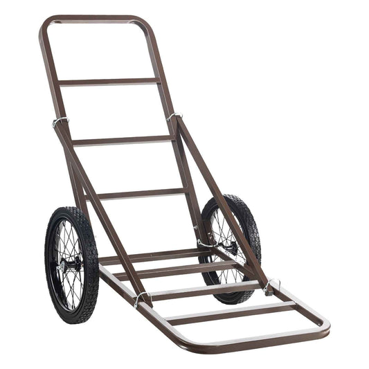 300 lb Folding Deer Cart with Solid Rubber Tires
