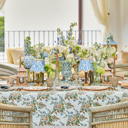 Sophia Blockprint Tablecloth