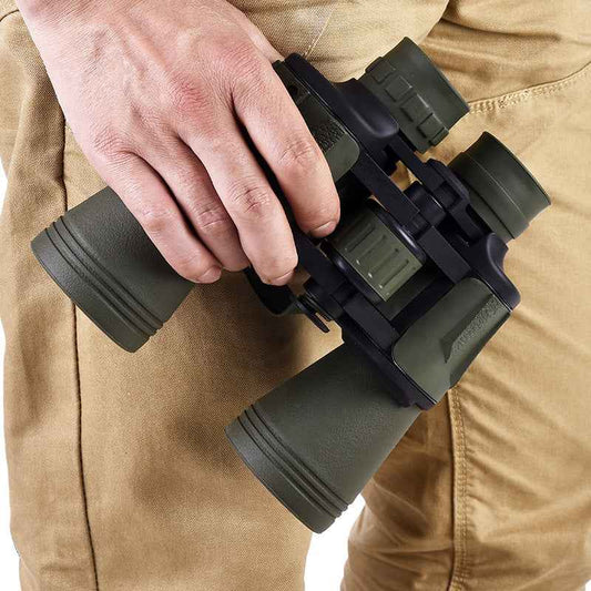20x50 HD Binoculars – BAK4 Prism, FMC Green Film Coating, 168m/1000m Field of View