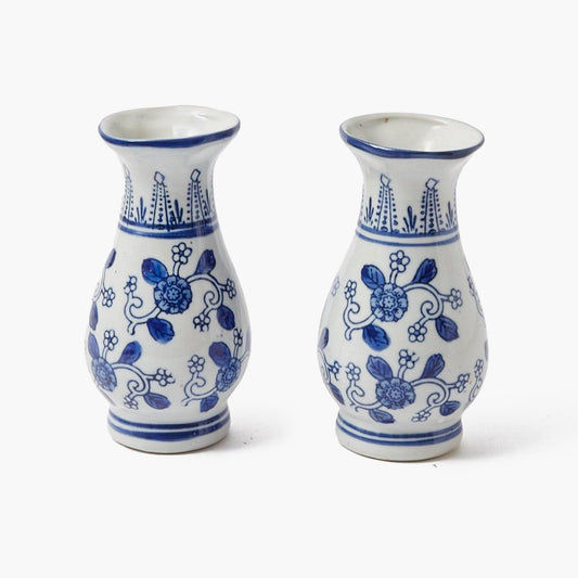 Chinoiserie Bud Vase (Pair)