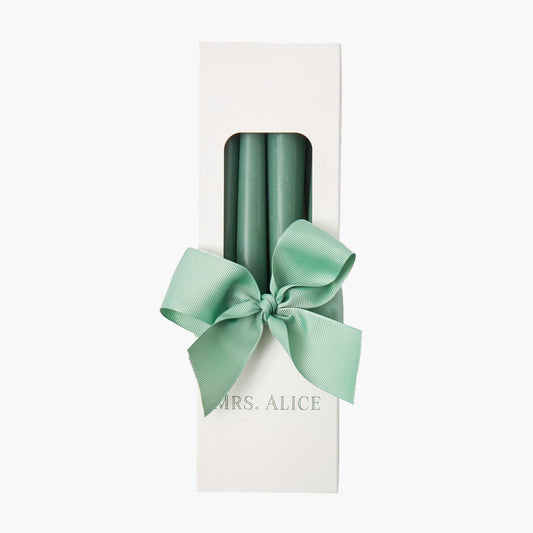 Dusty Green Candles (Set of 8)