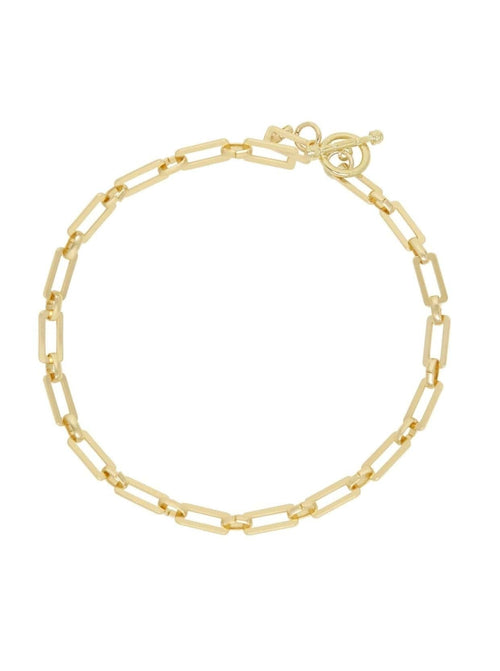 18k Flat Chain Necklace