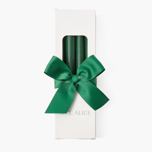 Forest Green Candles (Set of 8)