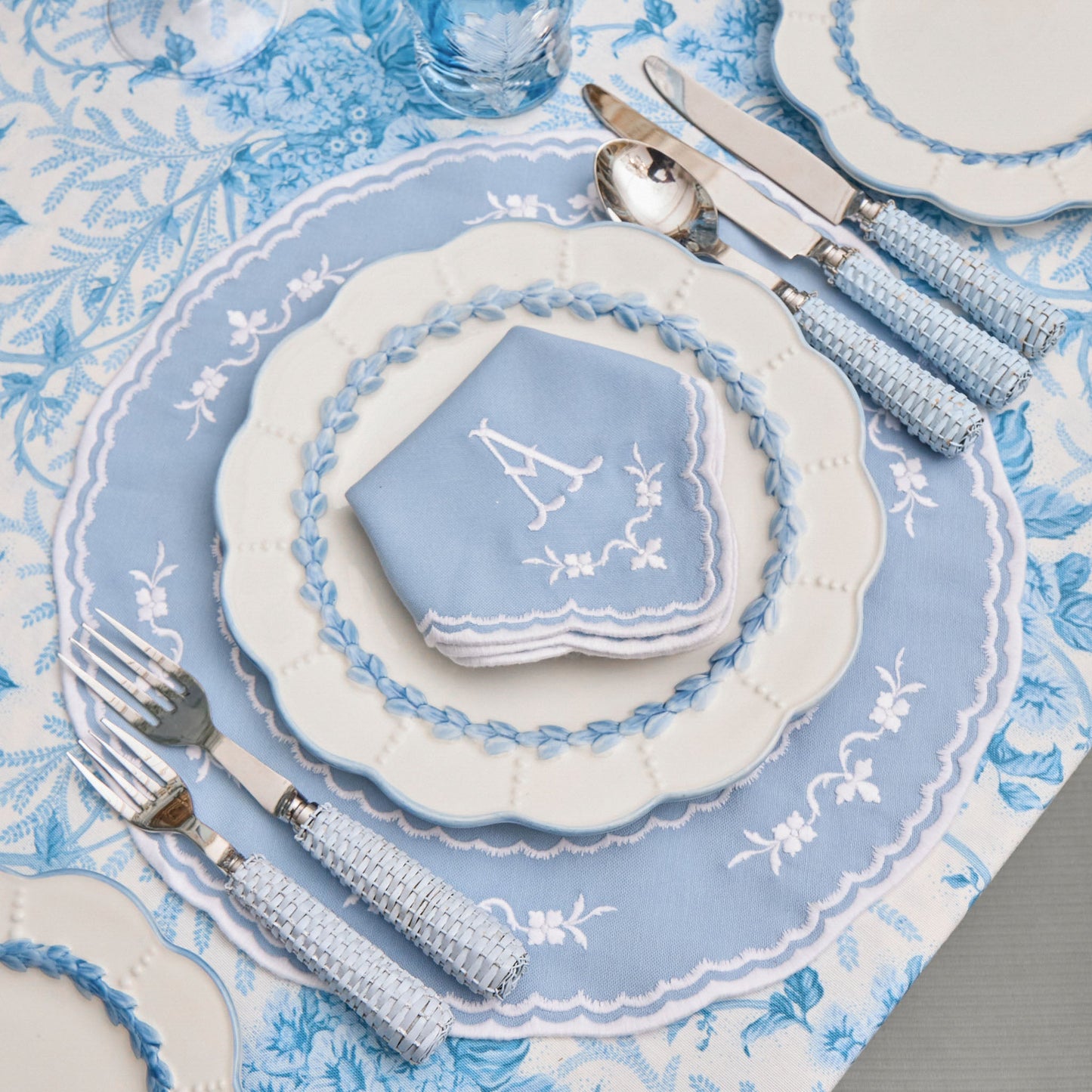 Blue Sienna Napkins (Set of 4)