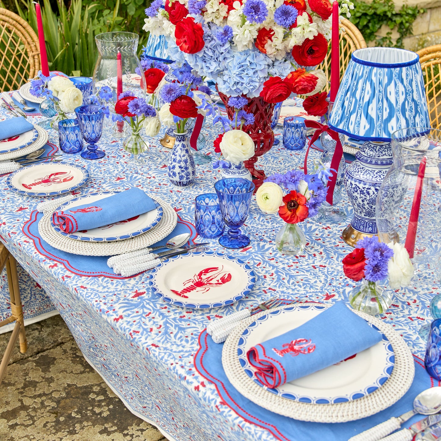 Lobster Dinner Plates (Set of 4)